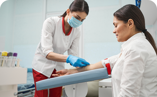 Prueba de embarazo en sangre