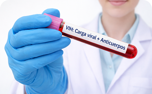 VIH (Carga viral + Anticuerpos)
